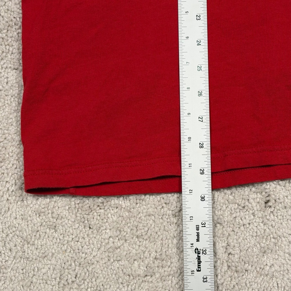 Nike Sportswear Red Blue‎ Striped Graphic T-Shirt XXL 349253-648 FA09 Mens - Picture 6 of 10